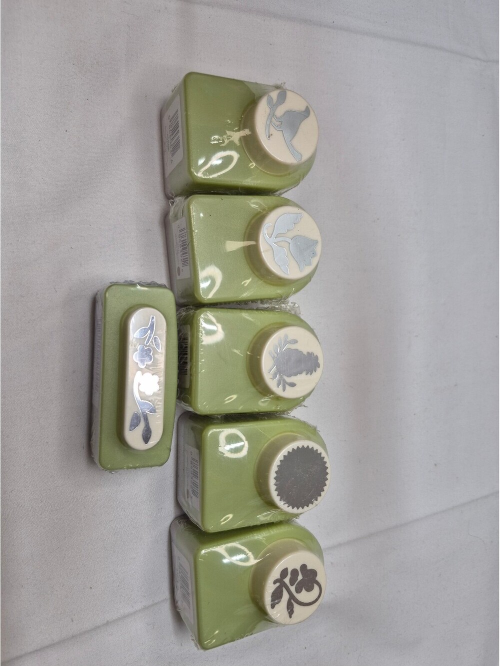 Vintage Set of 5 Brenda Walton Craft Paper Punches with Floral and Nature J2